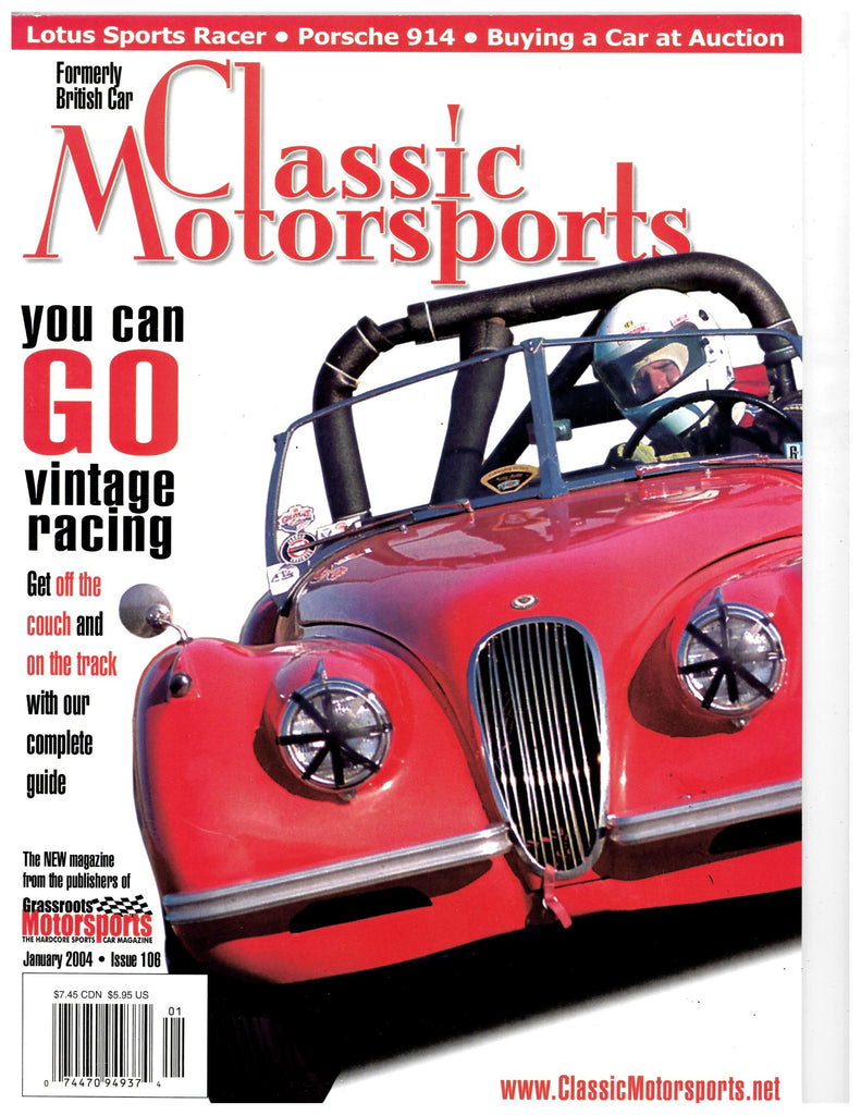 January 2004 - You Can Go Vintage Racing