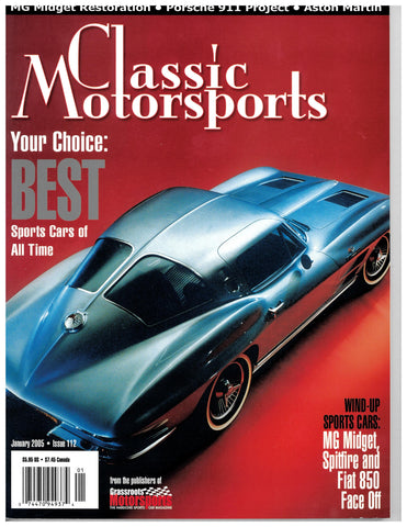 January 2005 - Your Choice: Best Sports Cars of All Time