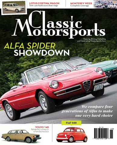November 2015- Alfa Spider Showdown