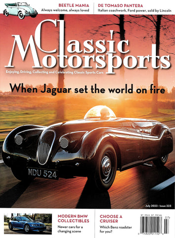 July 2023 - When Jaguar set the world on fire