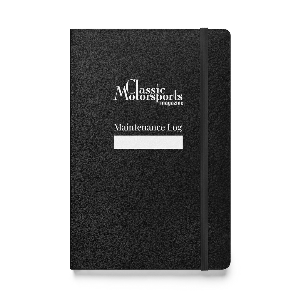 Hardcover Bound Maintenance Log Book