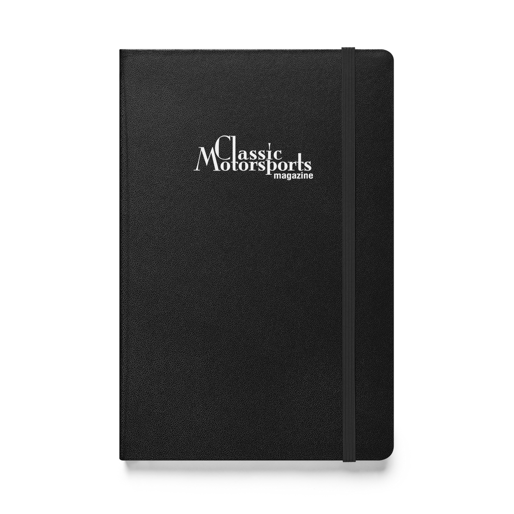 Classic Motorsports Hardcover Bound Notebook