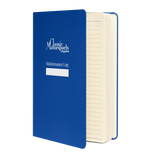 Hardcover Bound Maintenance Log Book