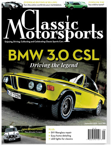 September 2020 - BMW 3.0 CSL - Driving the Legend