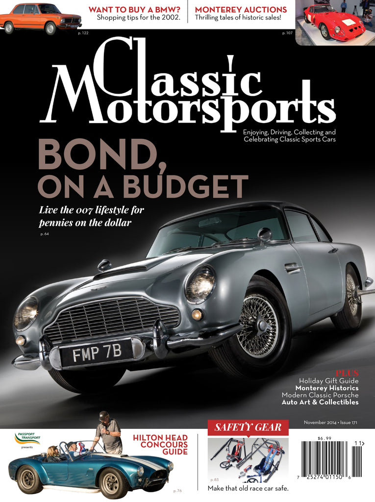 November 2014 - Bond, On A Budget