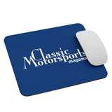 Classic Motorsports Blue Mouse Pad