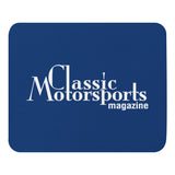 Classic Motorsports Blue Mouse Pad