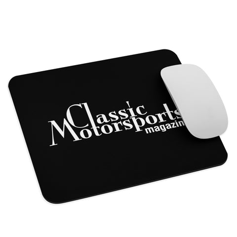 Classic Motorsports Black Mouse Pad