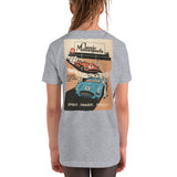"Speed... Danger... Thrills!" Vintage Racing Youth Short Sleeve T-Shirt