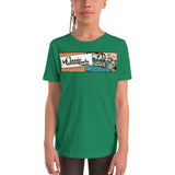 "Speed... Danger... Thrills!" Vintage Racing Youth Short Sleeve T-Shirt